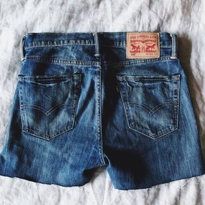 Levi’s Cutoff 510 Shorts Blue Jean 29 waist